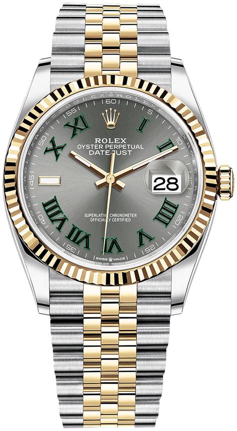 rolex datejust wimbledon gold|rolex datejust 36mm wimbledon.